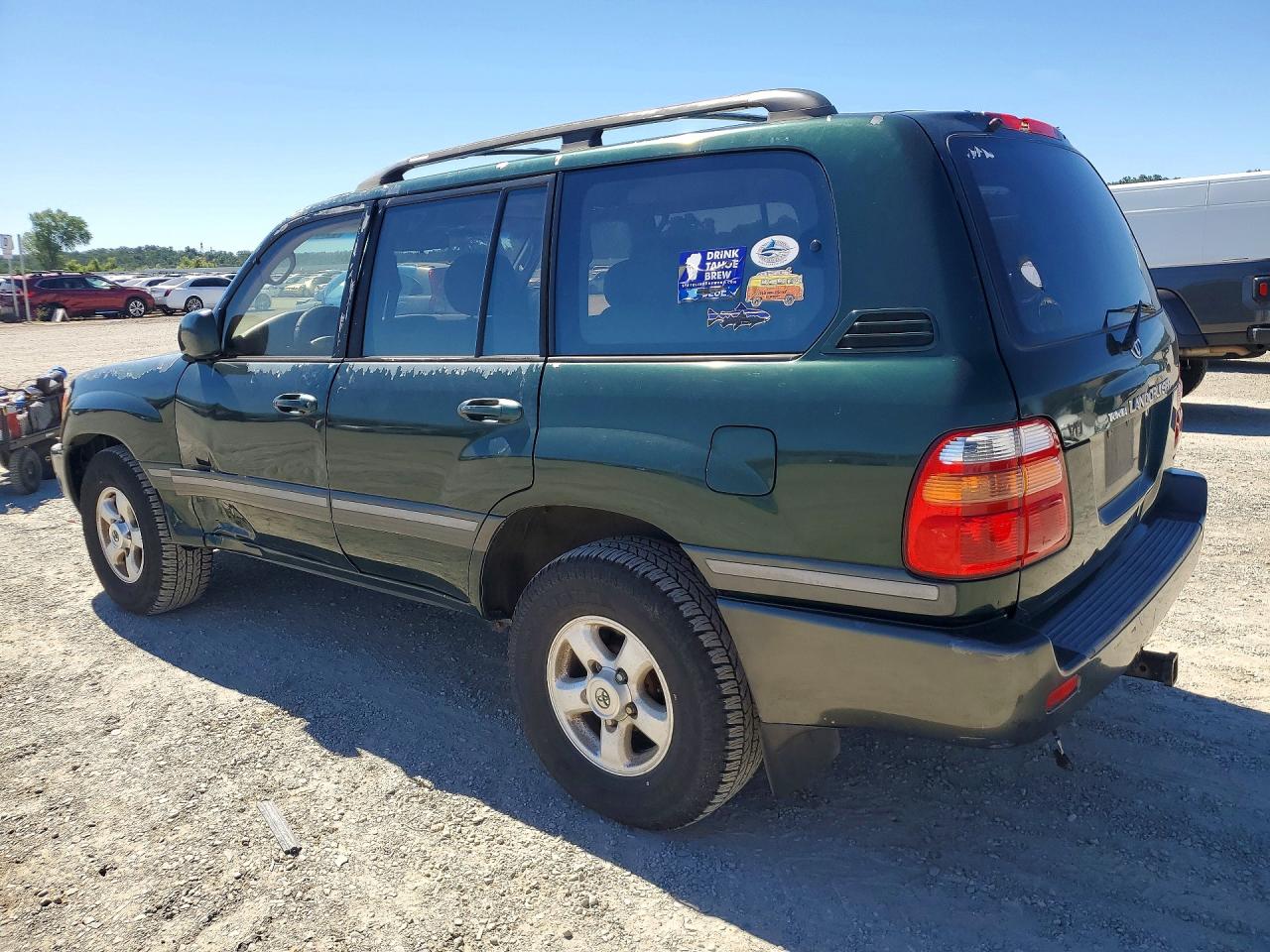 1999 Toyota Land Cruiser Base Green vin: JT3HT05J7X0068905