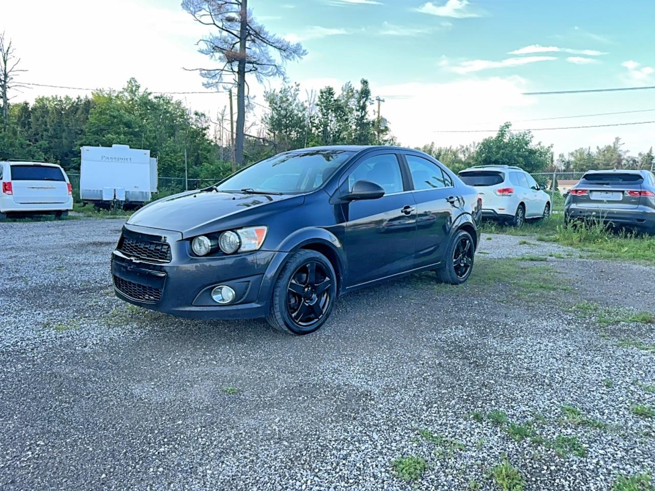 2015 Chevrolet Sonic Lt Black vin: 1G1JC5SH7F4190692