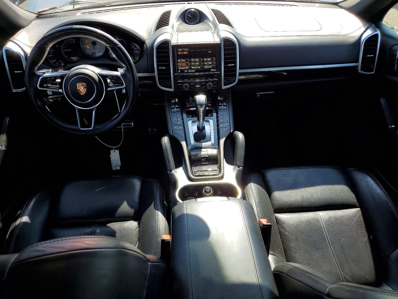 2015 Porsche Cayenne Se Hybrid White vin: WP1AE2A21FLA52521