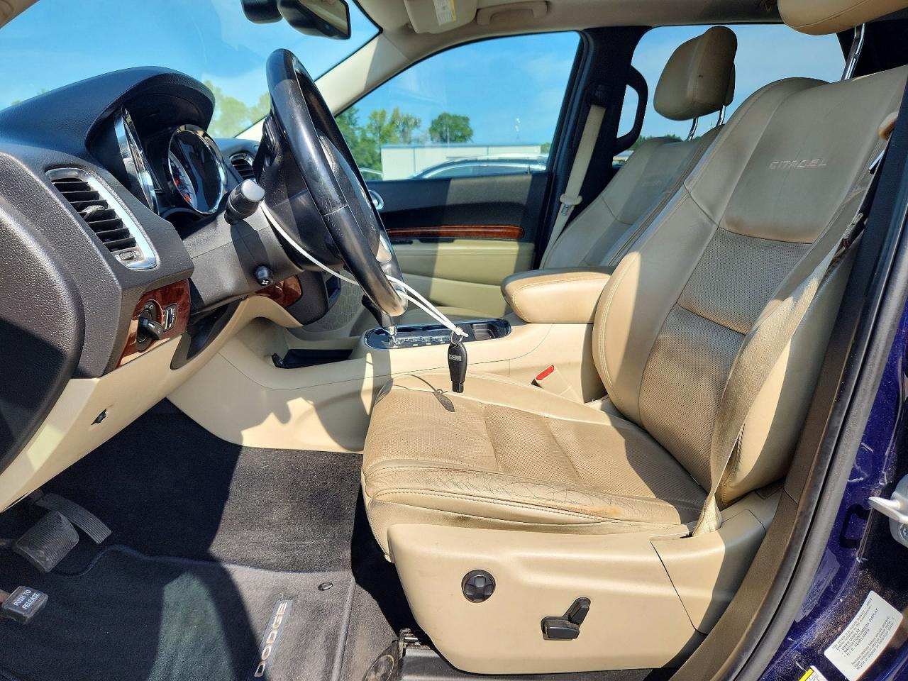 2012 Dodge Durango Citadel Blue vin: 1C4SDHET8CC308485