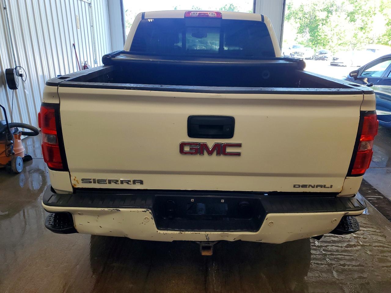 2014 Gmc Sierra K1500 Denali White vin: 3GTU2WEJ7EG483893