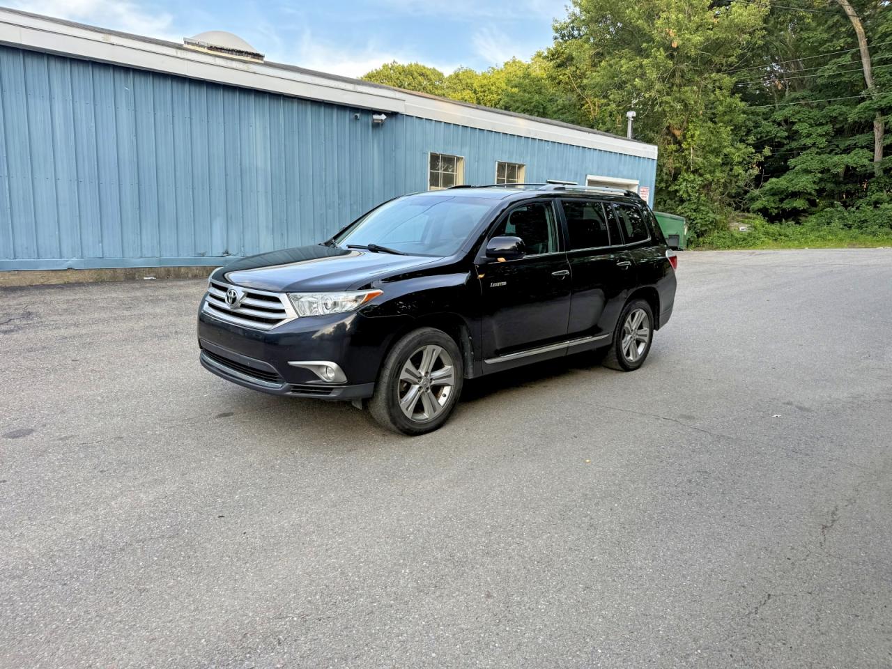 2012 Toyota Highlander Limited Black vin: 5TDDK3EH6CS150143