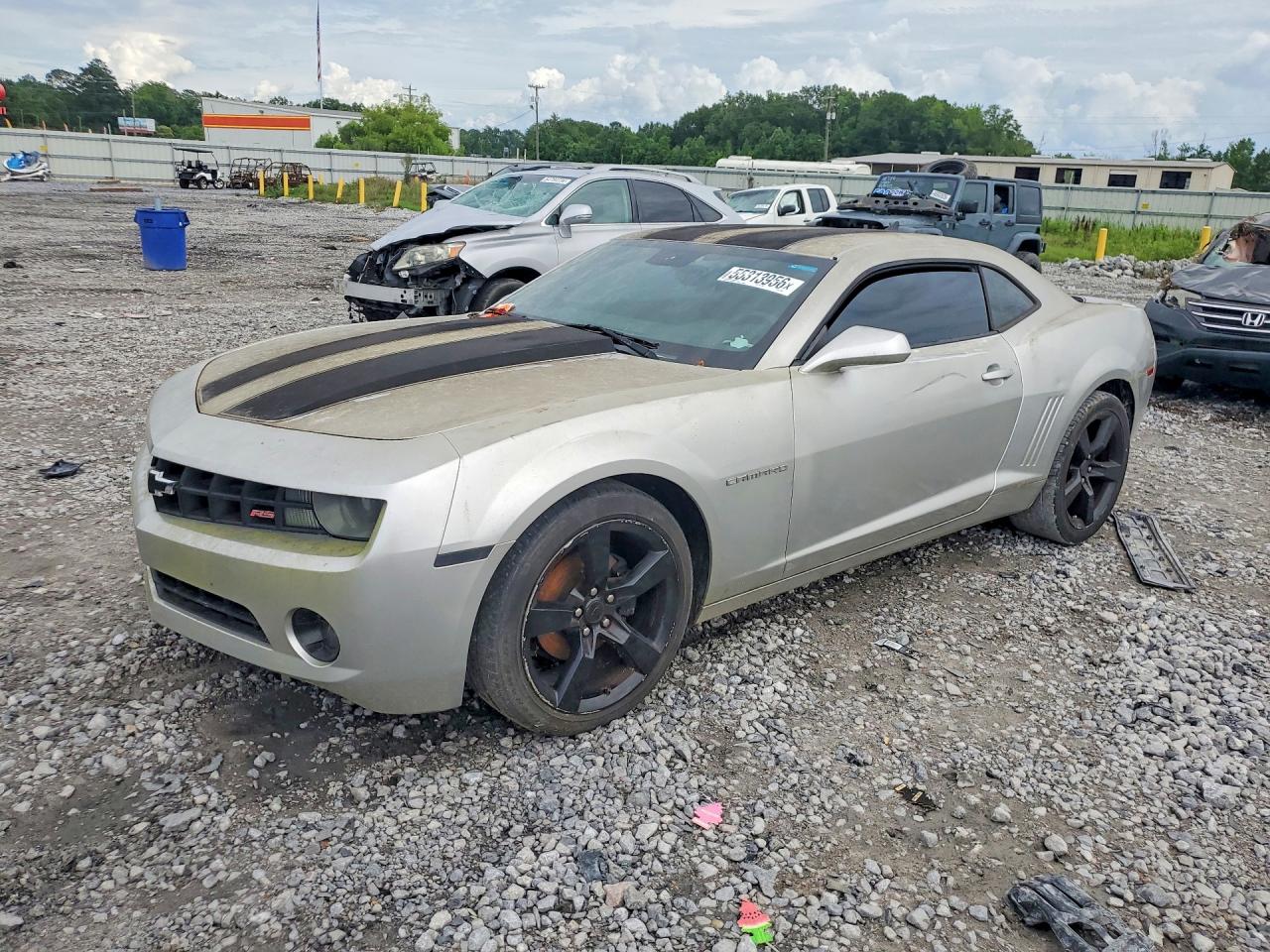 2011 Chevrolet Camaro Lt Silver vin: 2G1FB1ED9B9132049