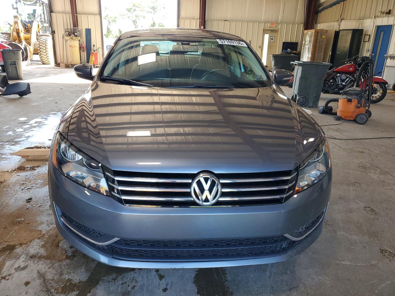 2013 Volkswagen Passat Se Charcoal vin: 1VWBP7A34DC040413