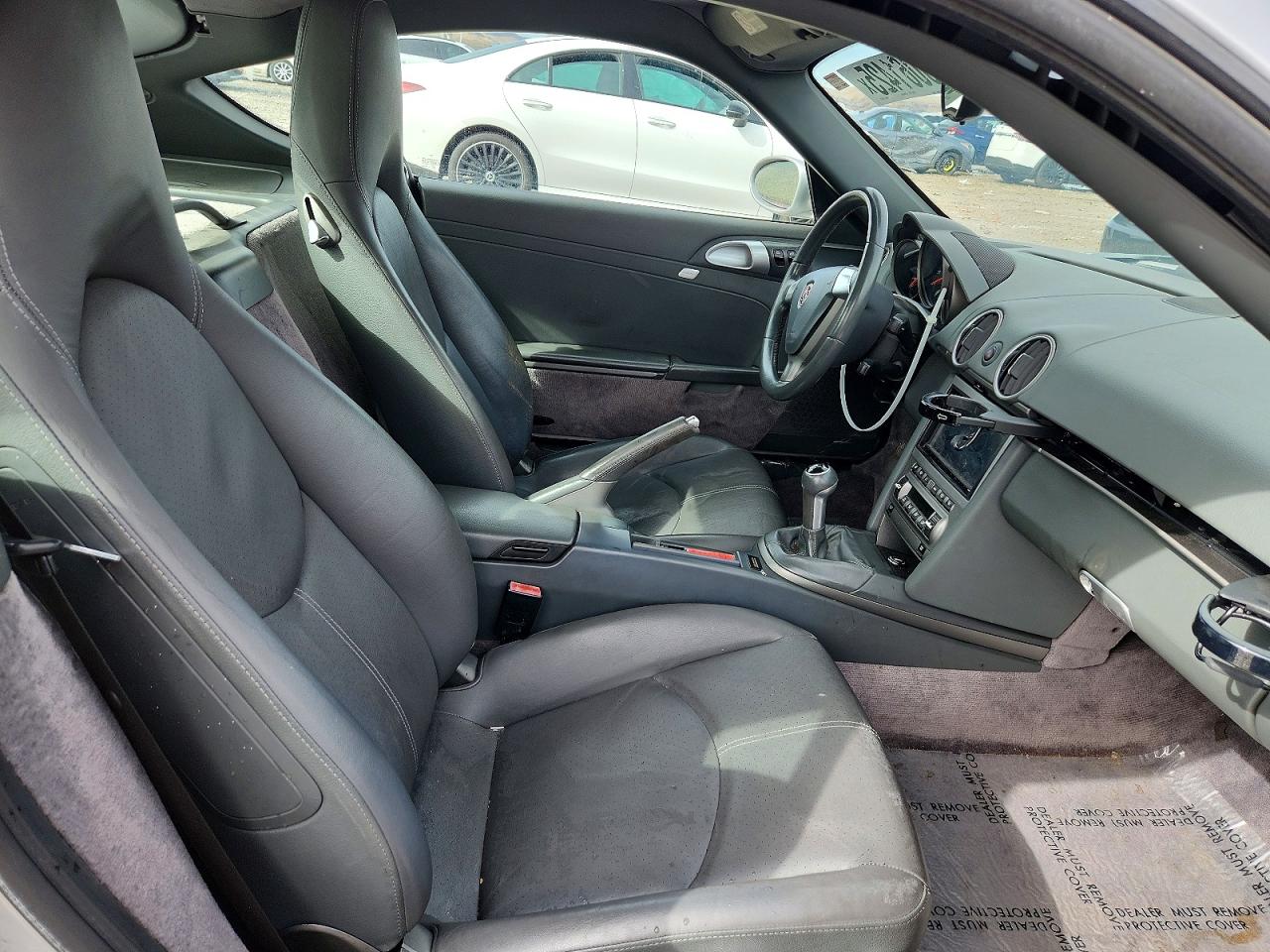 2007 Porsche Cayman Серебряный vin: WP0AA29827U762920