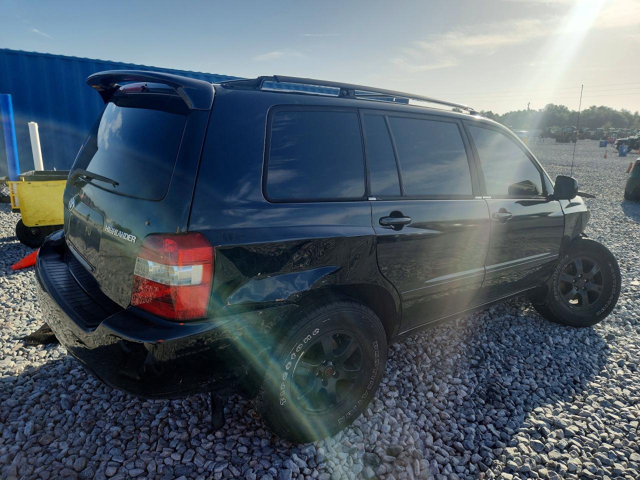 2006 Toyota Highlander Limited Black vin: JTEEP21A160155343