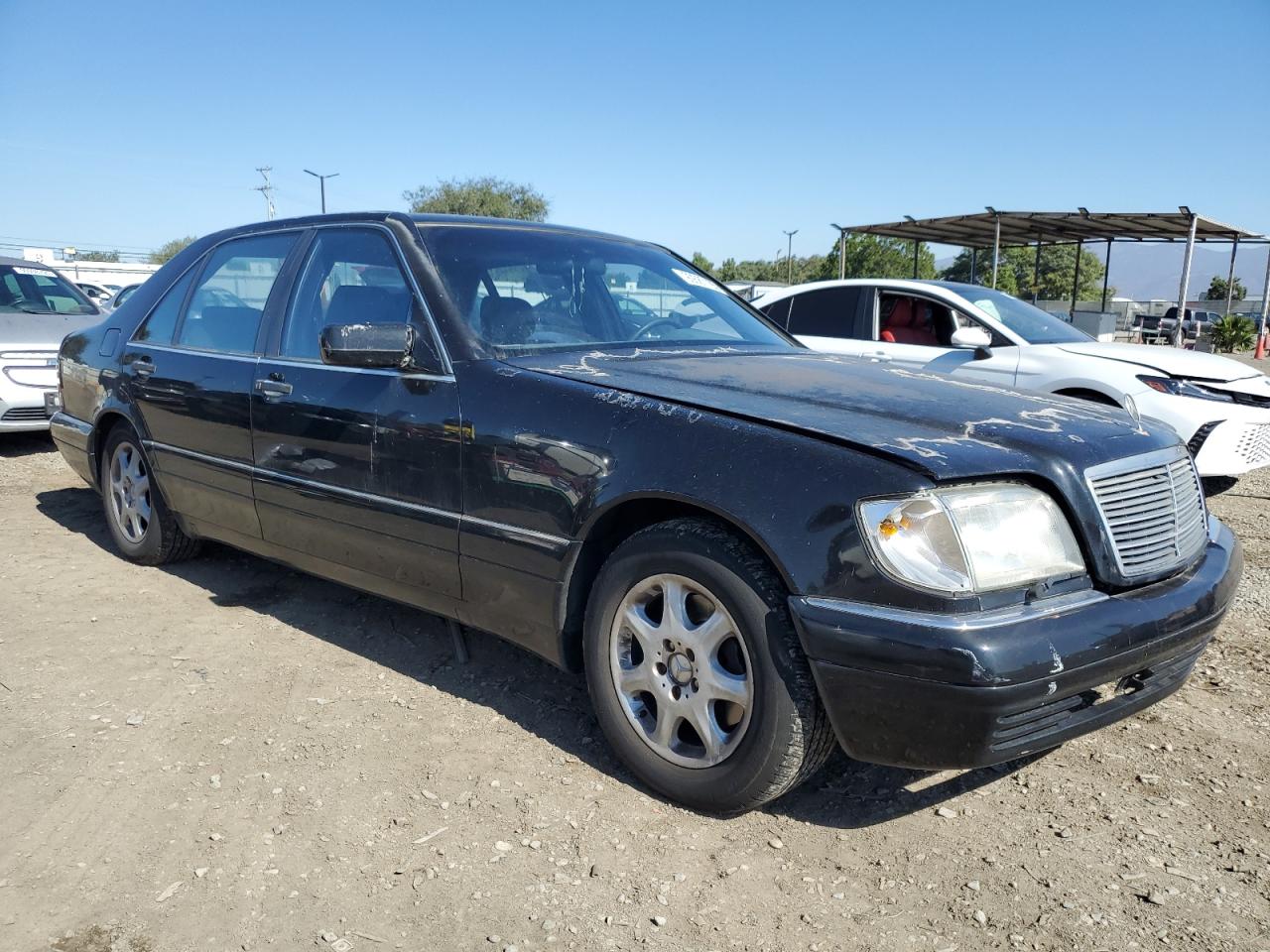 1995 Mercedes-benz S 500 Black vin: WDBGA51E4SA276910