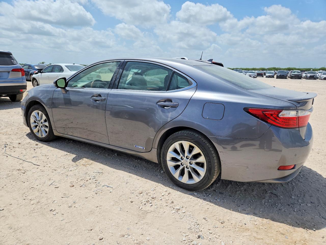 2013 Lexus Es 300h Gray vin: JTHBW1GGXD2001956