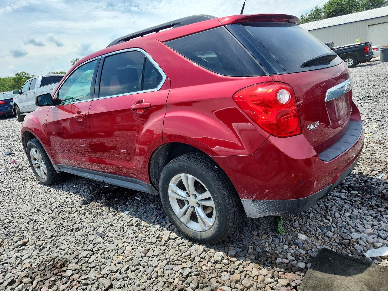2012 Chevrolet Equinox Lt Red vin: 2GNALDEK8C1296348