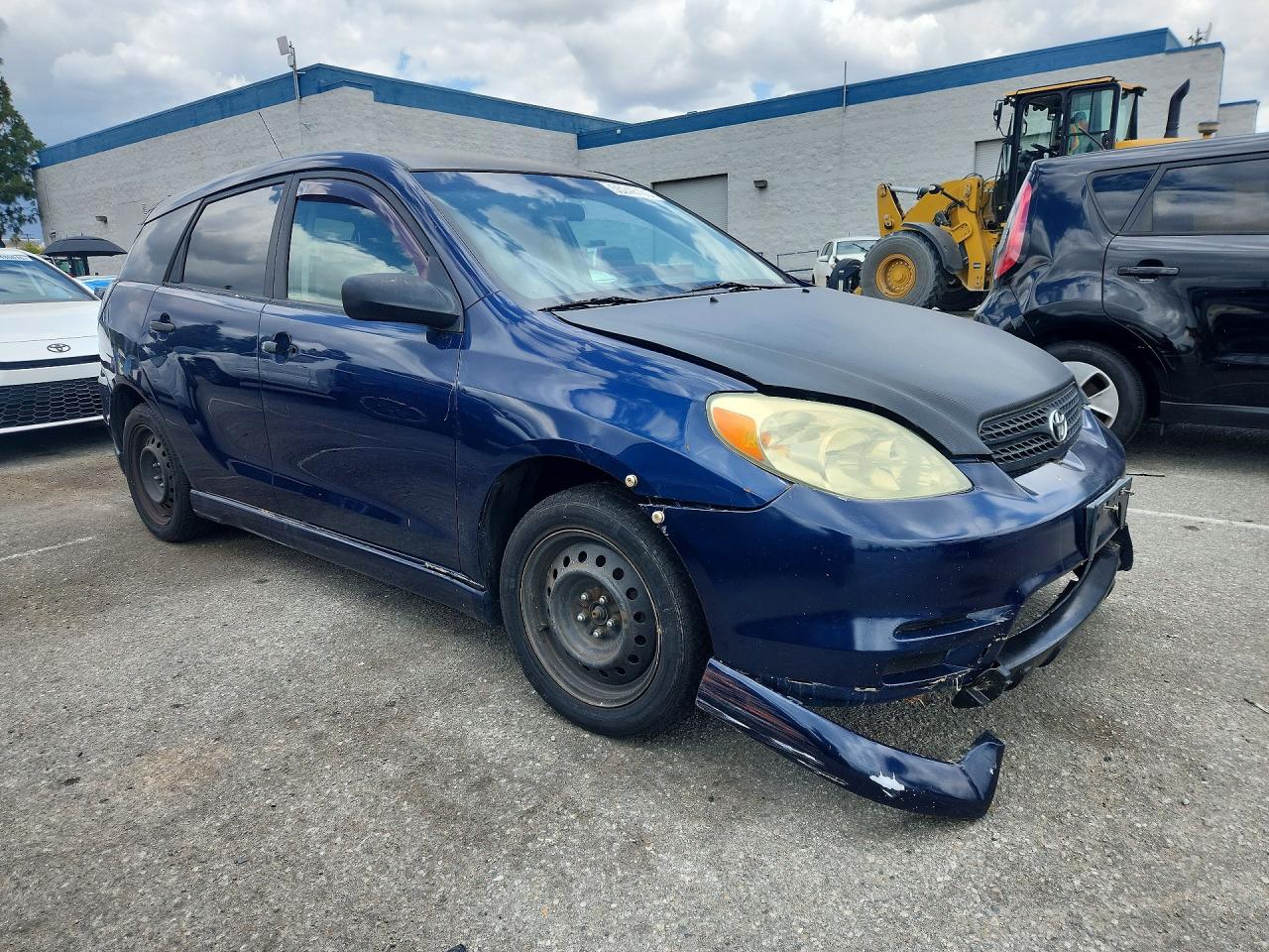 2005 Toyota Corolla Matrix Xr Blue vin: 2T1KR32E55C354795