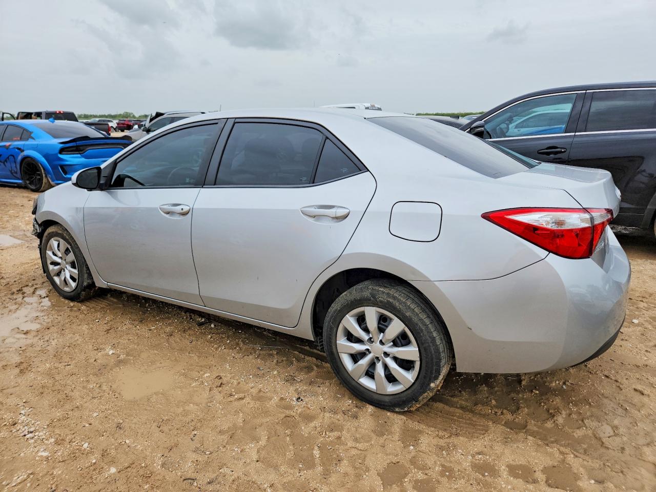 2015 Toyota Corolla Le Gray vin: 5YFBURHEXFP297505