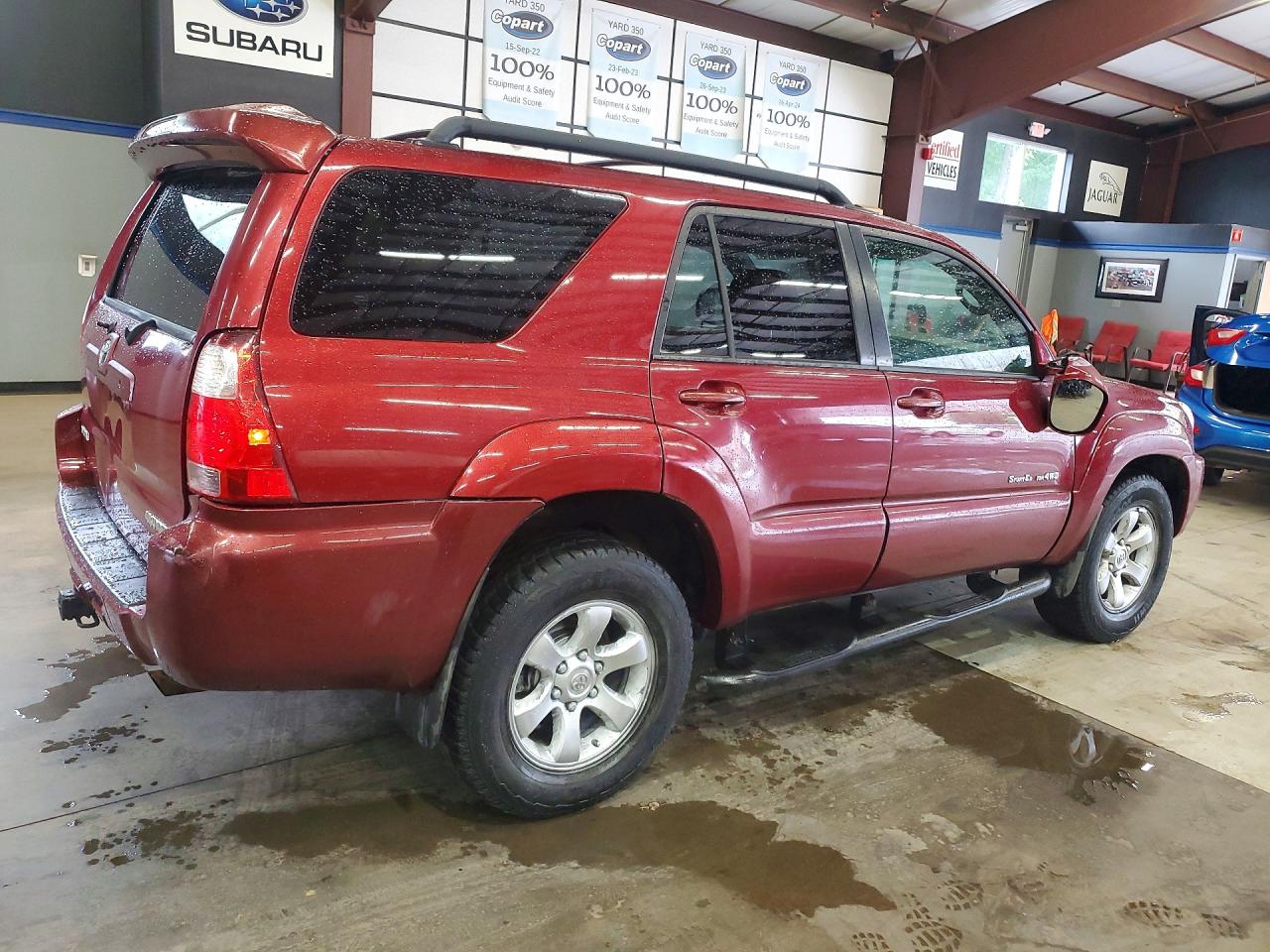 2008 Toyota 4runner Sport Edition Burgundy vin: JTEBU14RX8K035121