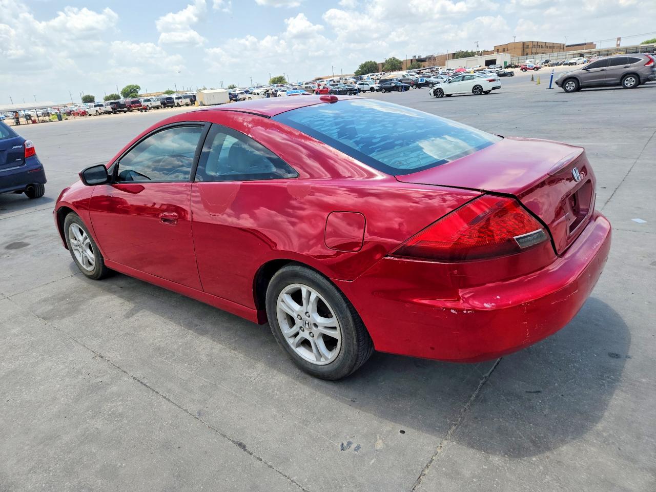 2006 Honda Accord Ex Red vin: 1HGCM72646A024429