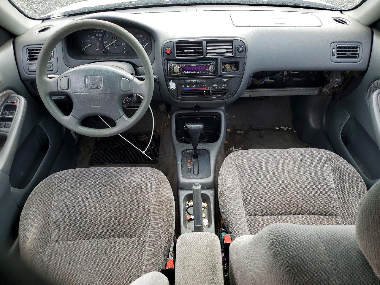 1998 Honda Civic Lx Серебряный vin: 2HGEJ6673WH537980