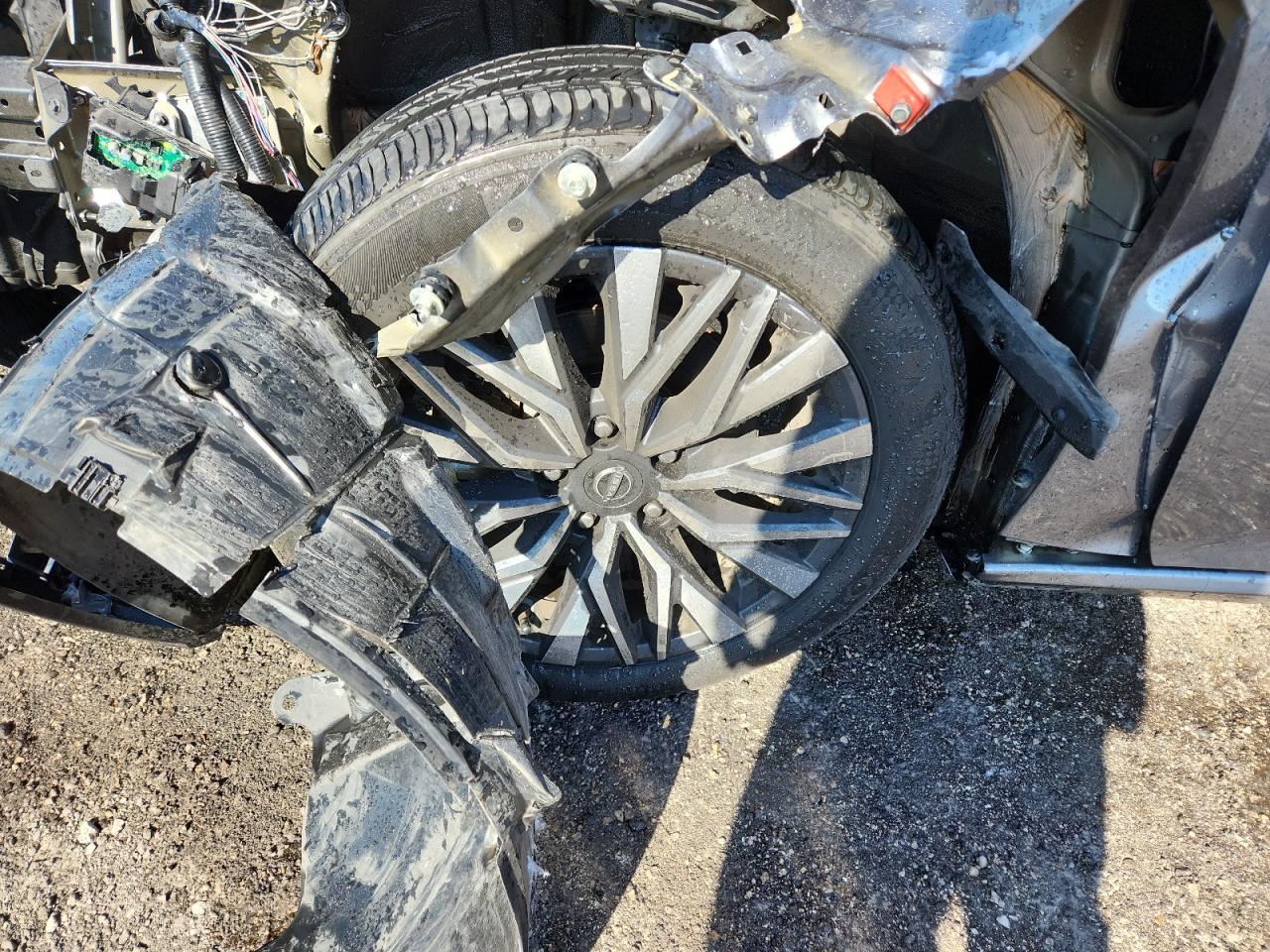 2024 Nissan Altima Sv Серый vin: 1N4BL4DV4RN355272 Damage: Left Front Wheel, Curb Rash, > 12 Inches