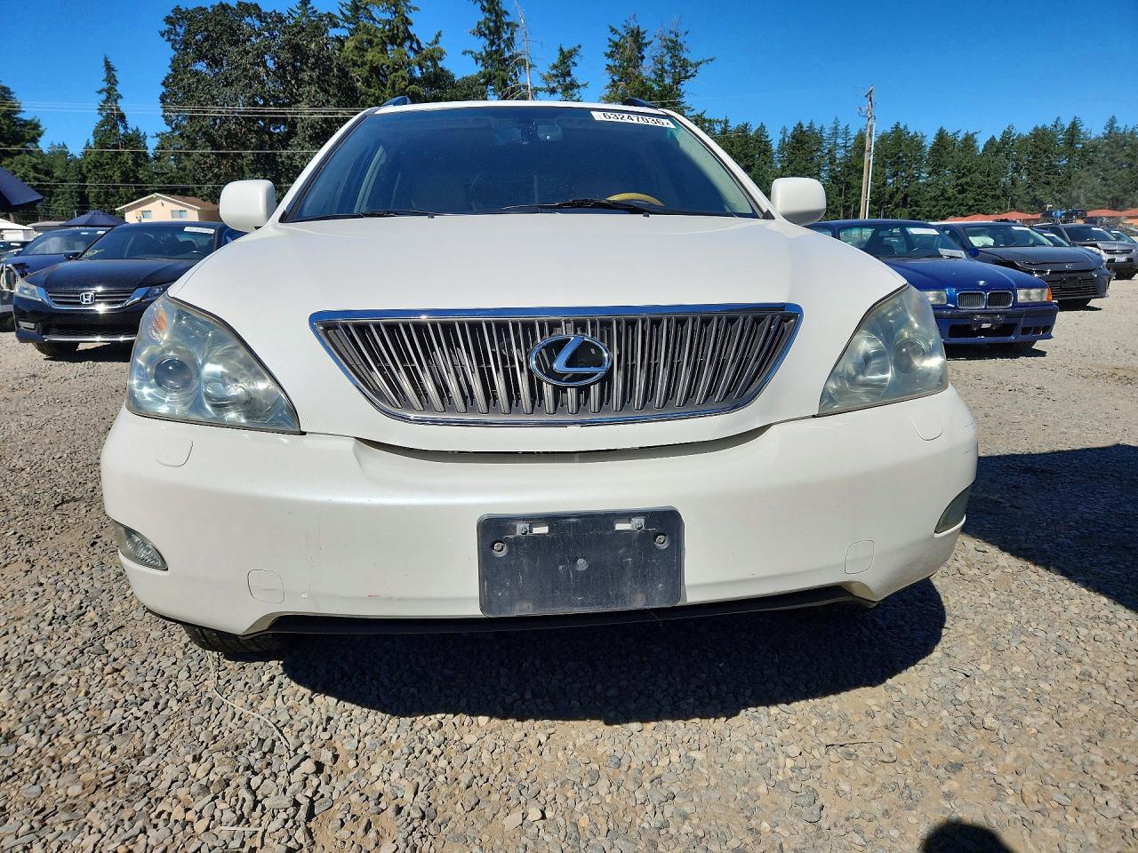 2007 Lexus Rx 350 Белый vin: 2T2GK31U27C012416