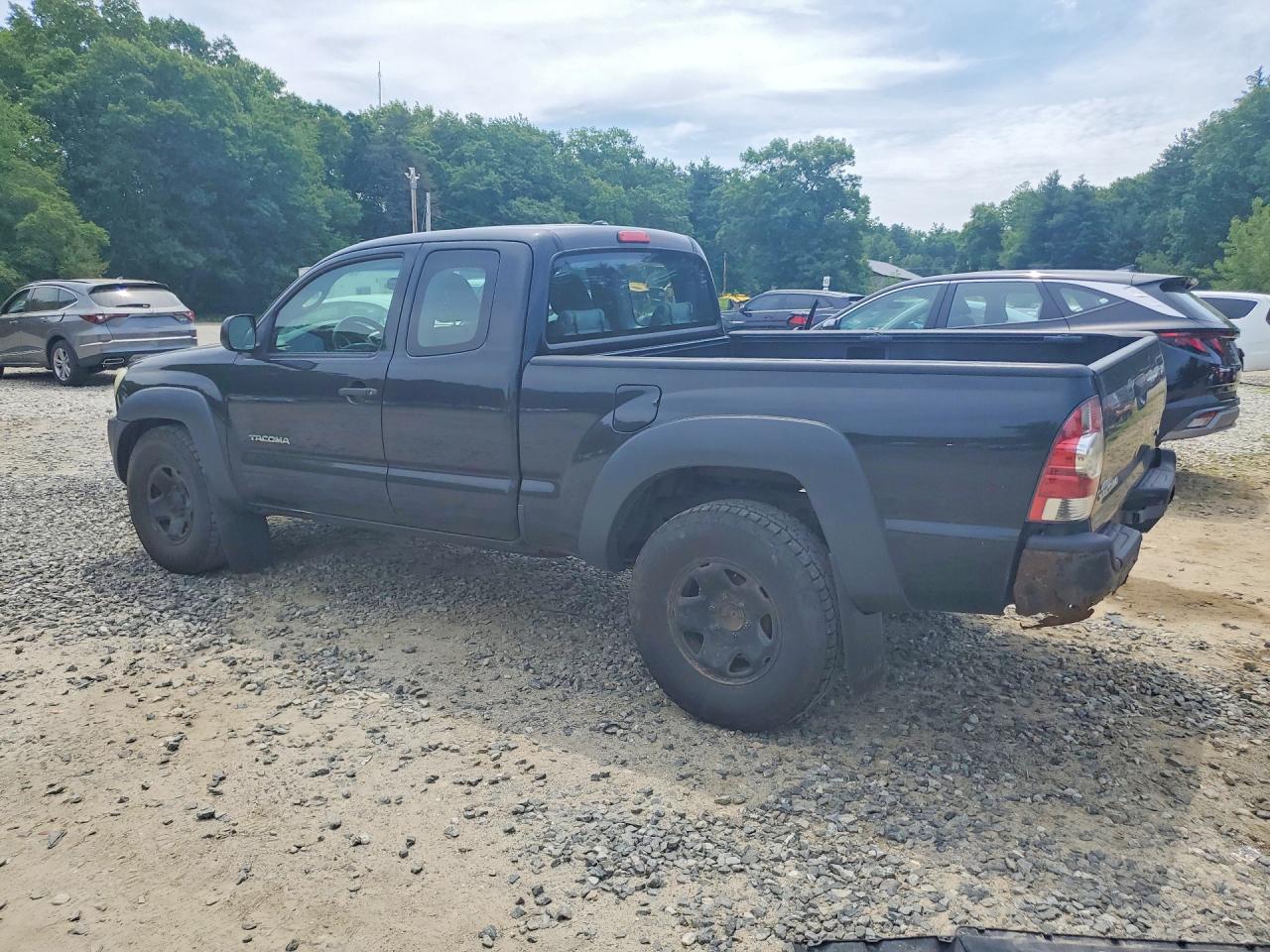 2010 Toyota Tacoma Access Cab Black vin: 5TEUU4EN8AZ697808
