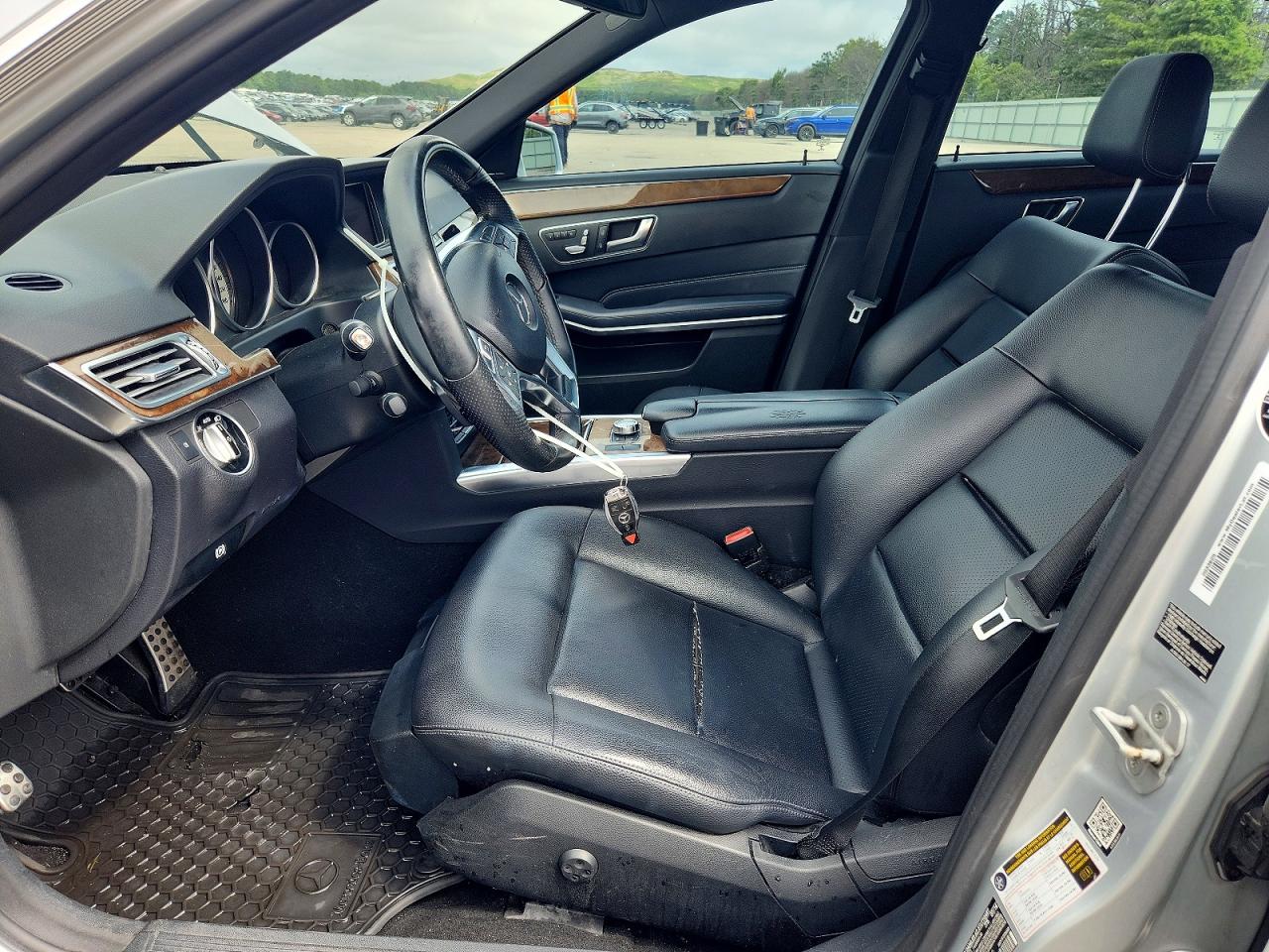 2014 Mercedes-benz E 350 4matic Silver vin: WDDHF8JB9EB071599