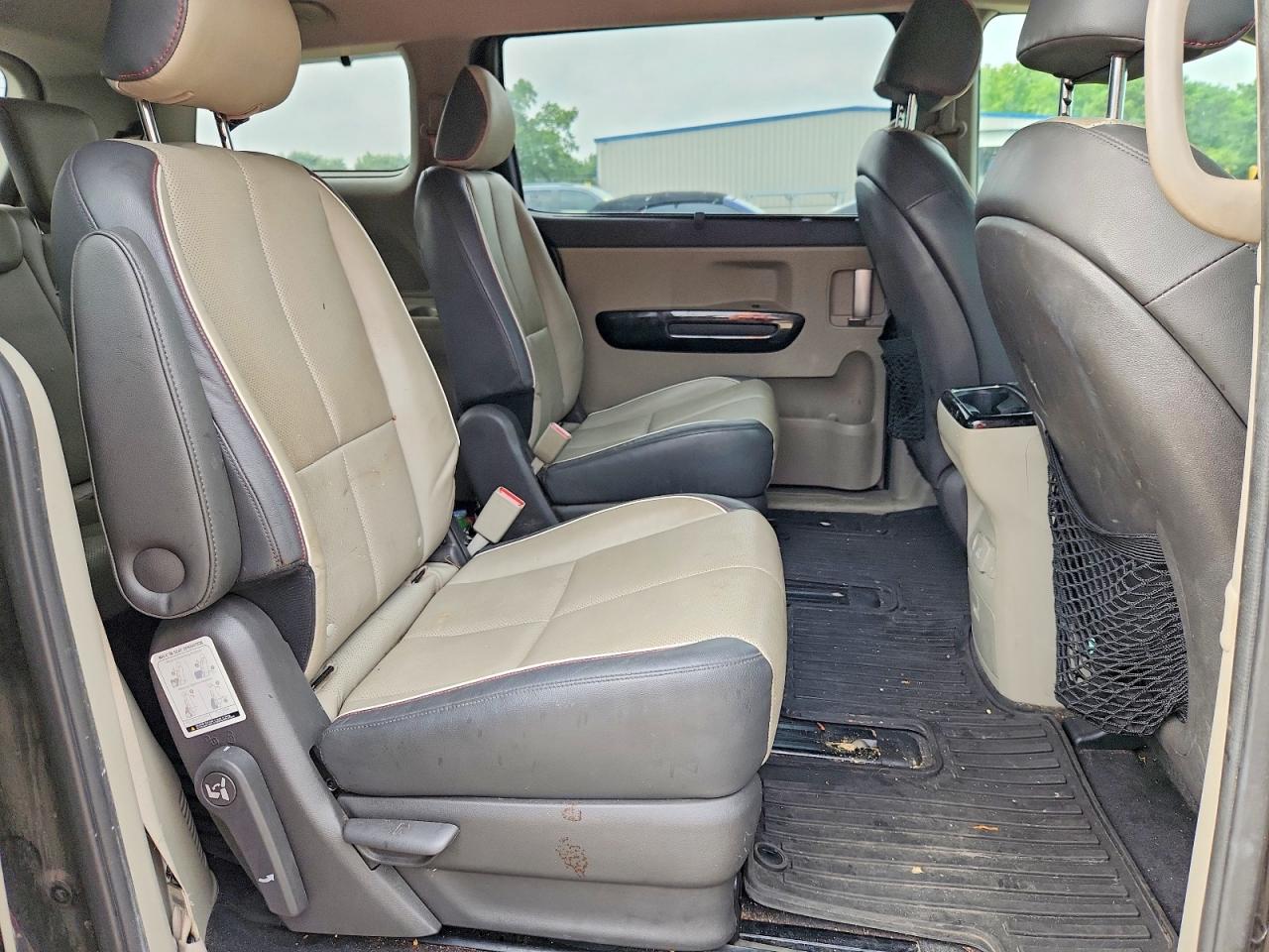2015 Kia Sedona Sx Black vin: KNDMC5C14F6018999
