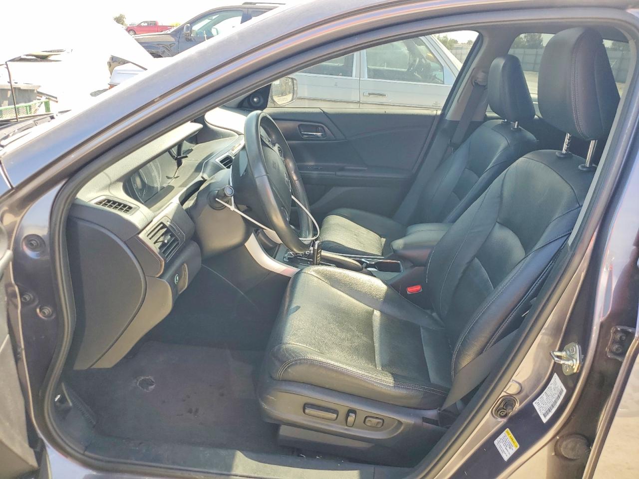 2015 Honda Accord Exl Gray vin: 1HGCR2F86FA073468