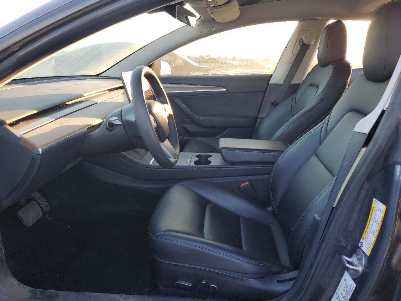 2021 Tesla Model 3 Серый vin: 5YJ3E1EBXMF072619