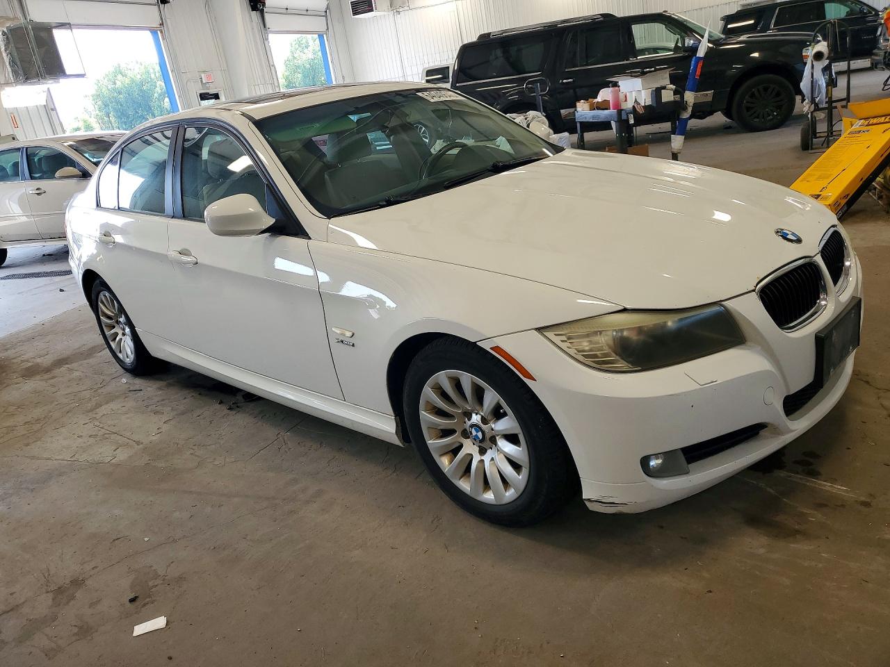 2009 Bmw 328 Xi Sulev White vin: WBAPK53519A511377
