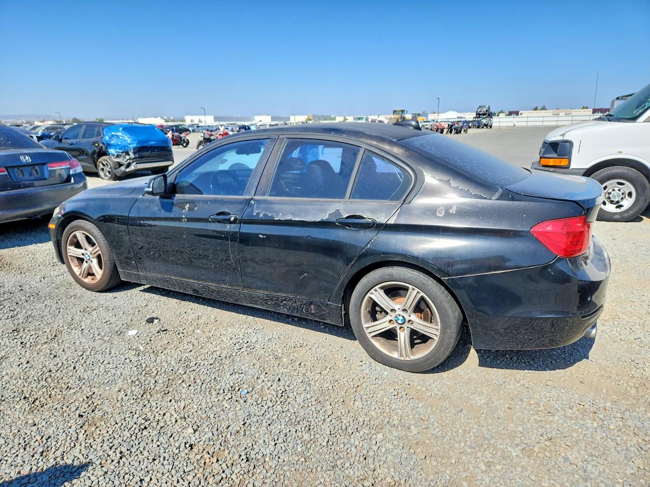 2014 Bmw 328 D Black vin: WBA3D3C57EK155857