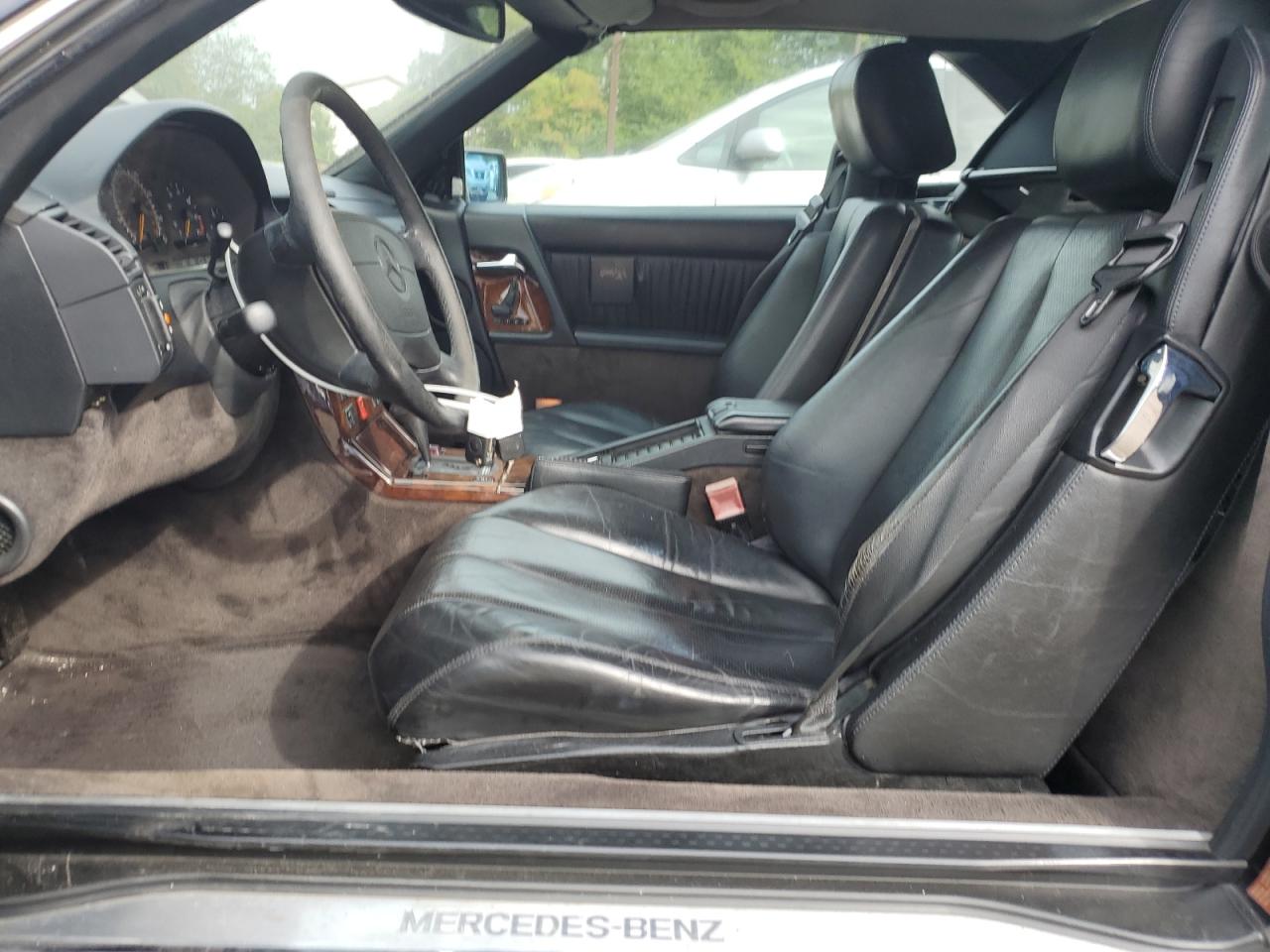 1994 Mercedes-benz Sl 500 Black vin: WDBFA67E1RF102542