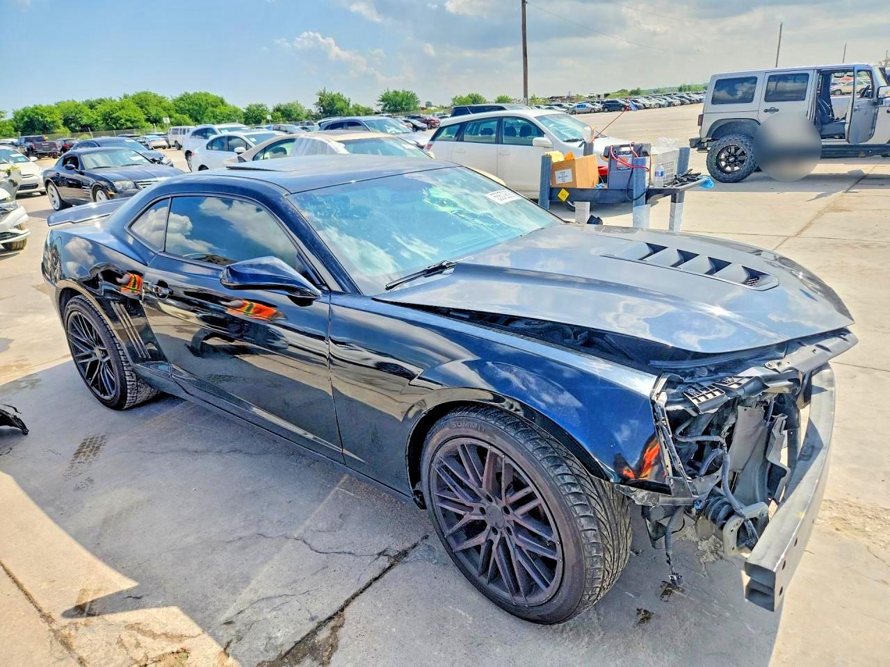 2015 Chevrolet Camaro 2ss Black vin: 2G1FK1EJ1F9164280