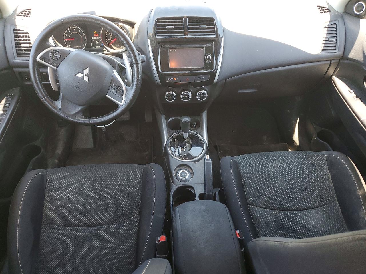 2014 Mitsubishi Outlander Sport Se White vin: 4A4AR4AU6EE024860