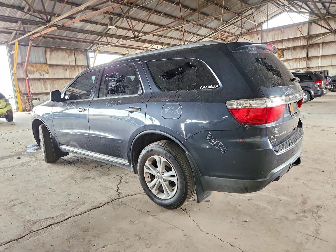 2013 Dodge Durango Crew Black vin: 1C4SDJDT8DC528977