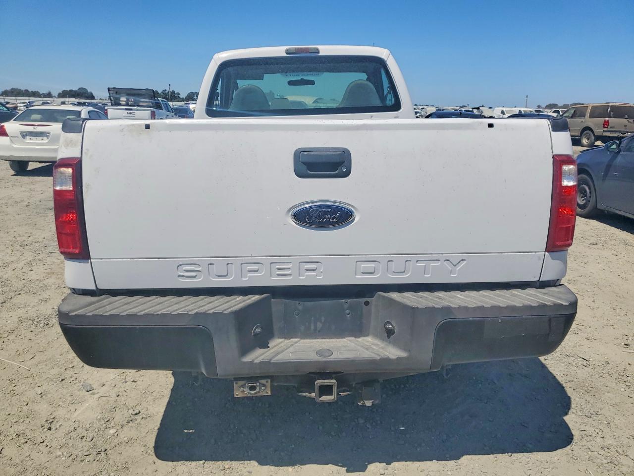 2008 Ford F350 Srw Super Duty White vin: 1FTWF30R58EE41792