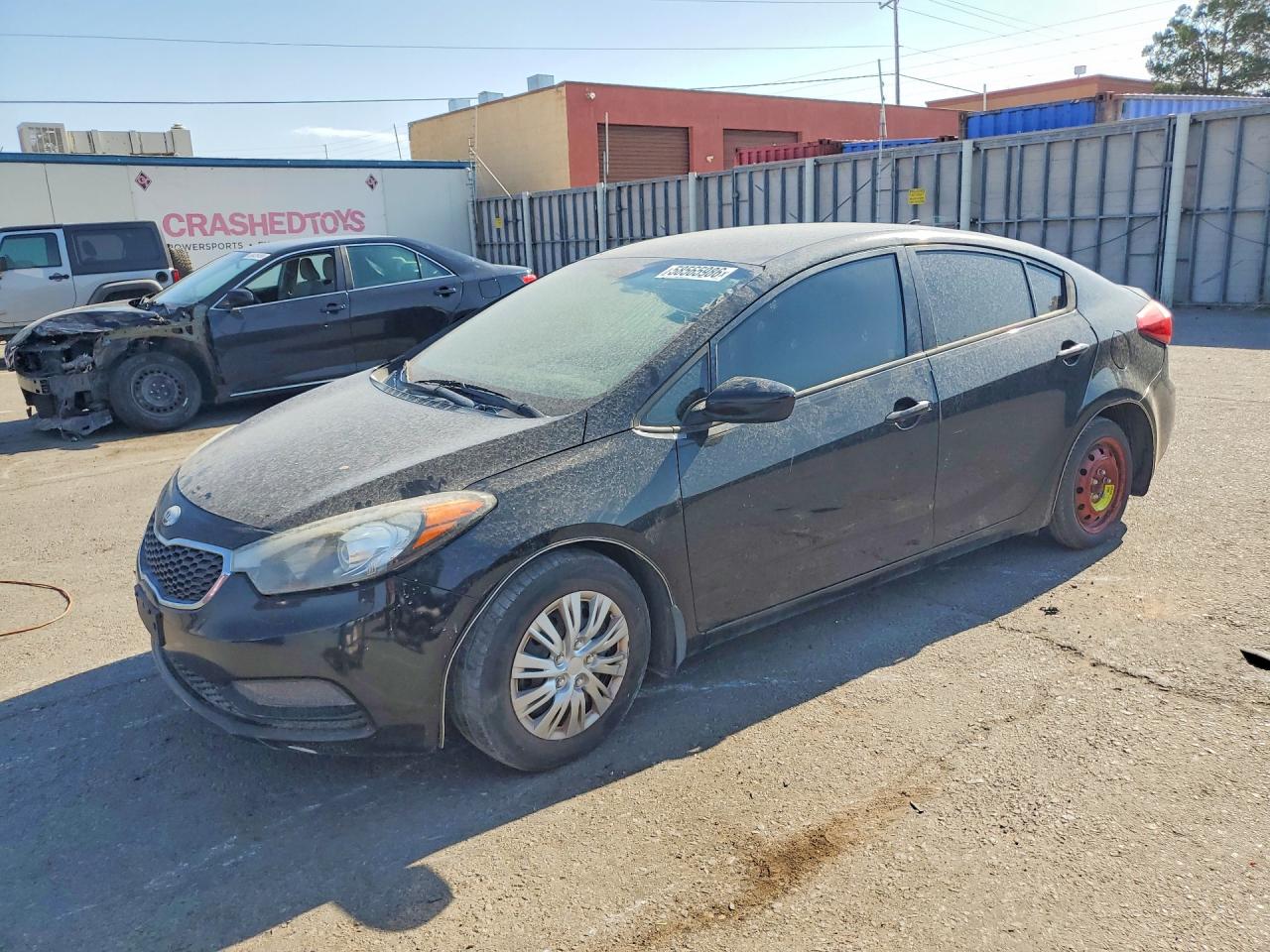 2014 Kia Forte Lx Black vin: KNAFK4A60E5179565