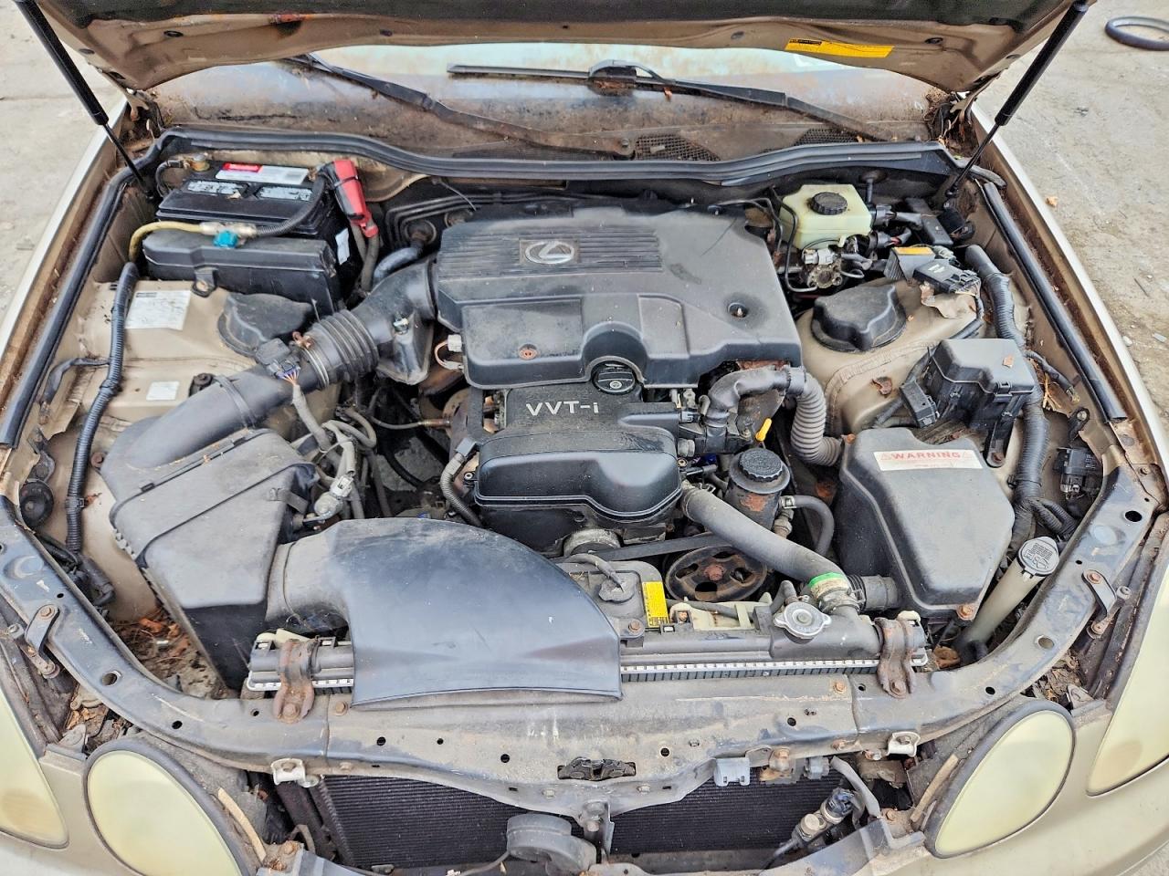 2001 Lexus Gs 300 Gold vin: JT8BD69S110129448