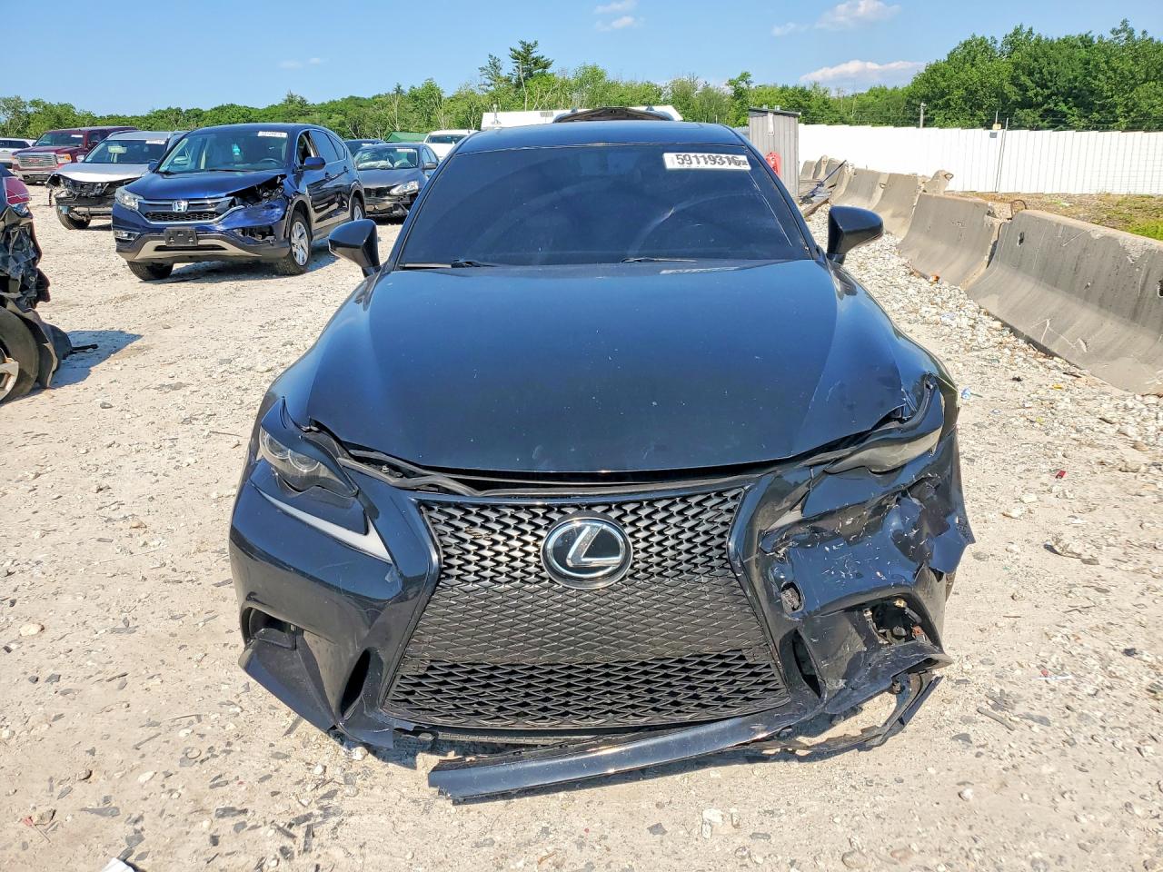 2014 Lexus Is 250 Black vin: JTHCF1D20E5010338