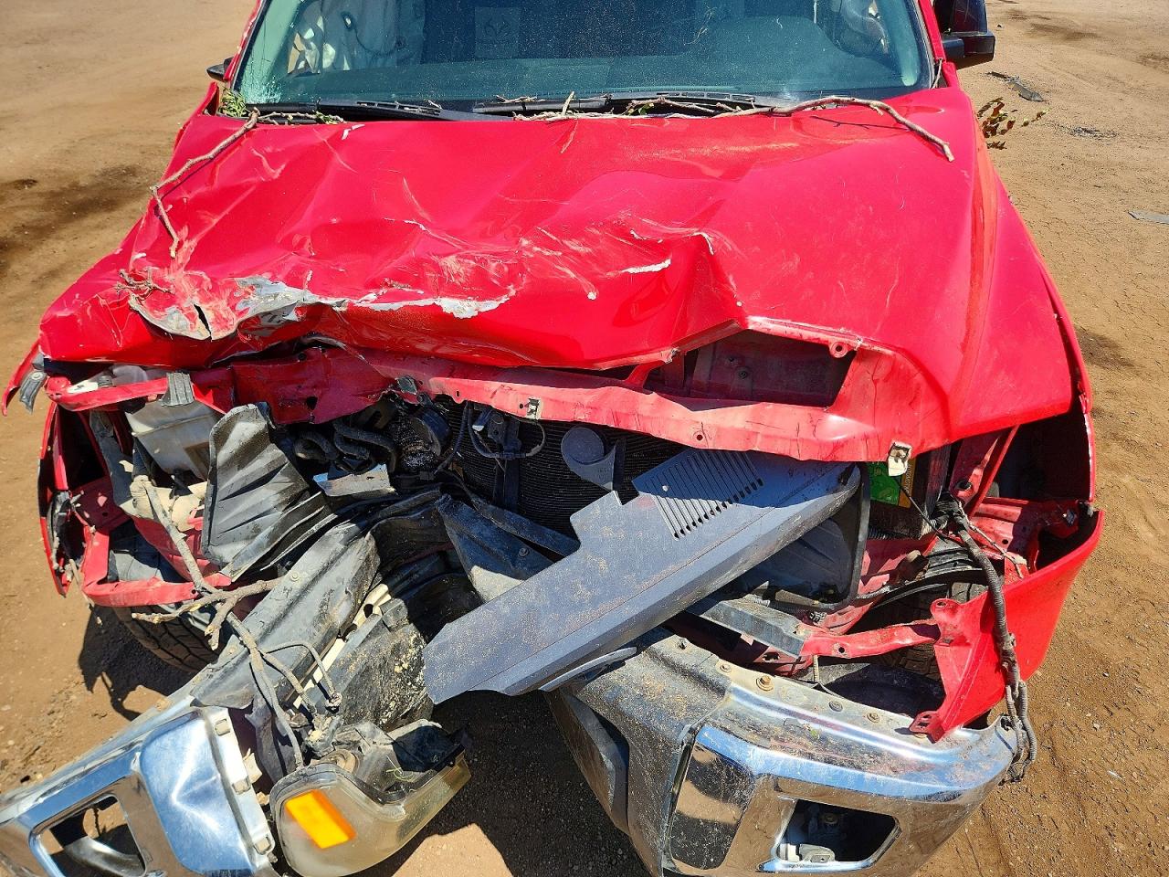 2014 Toyota Tundra Crewmax Sr5 Red vin: 5TFDY5F17EX404158