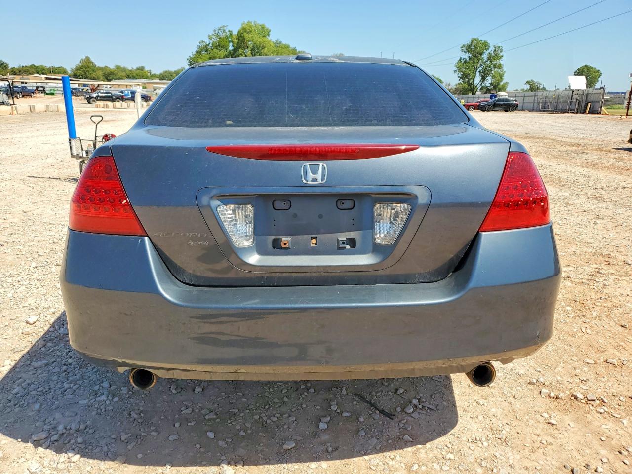 2007 Honda Accord Ex Gray vin: 1HGCM66507A100399