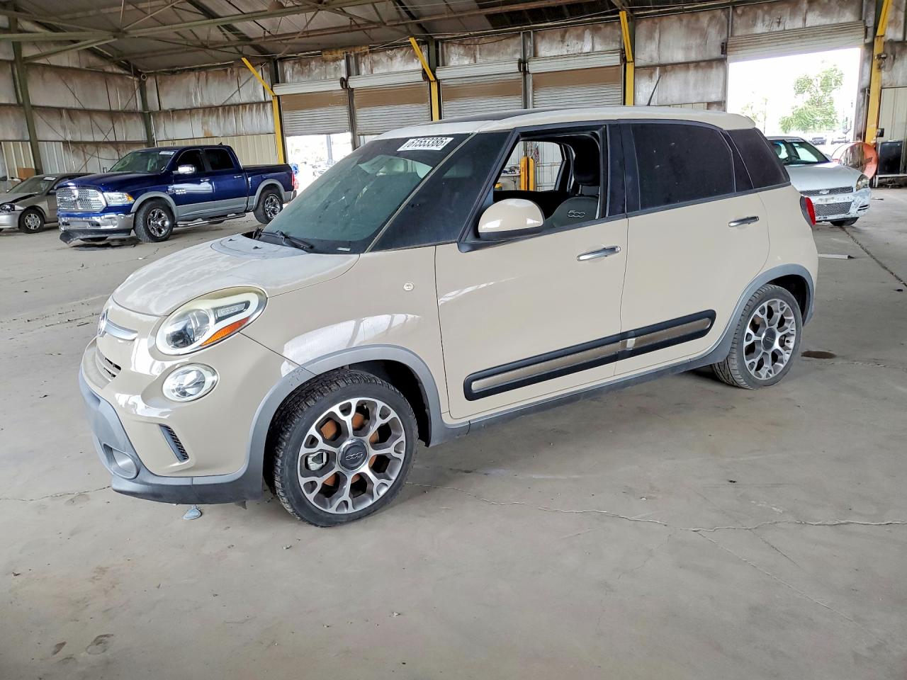 2014 Fiat 500l Trekking Tan vin: ZFBCFADHXEZ018089