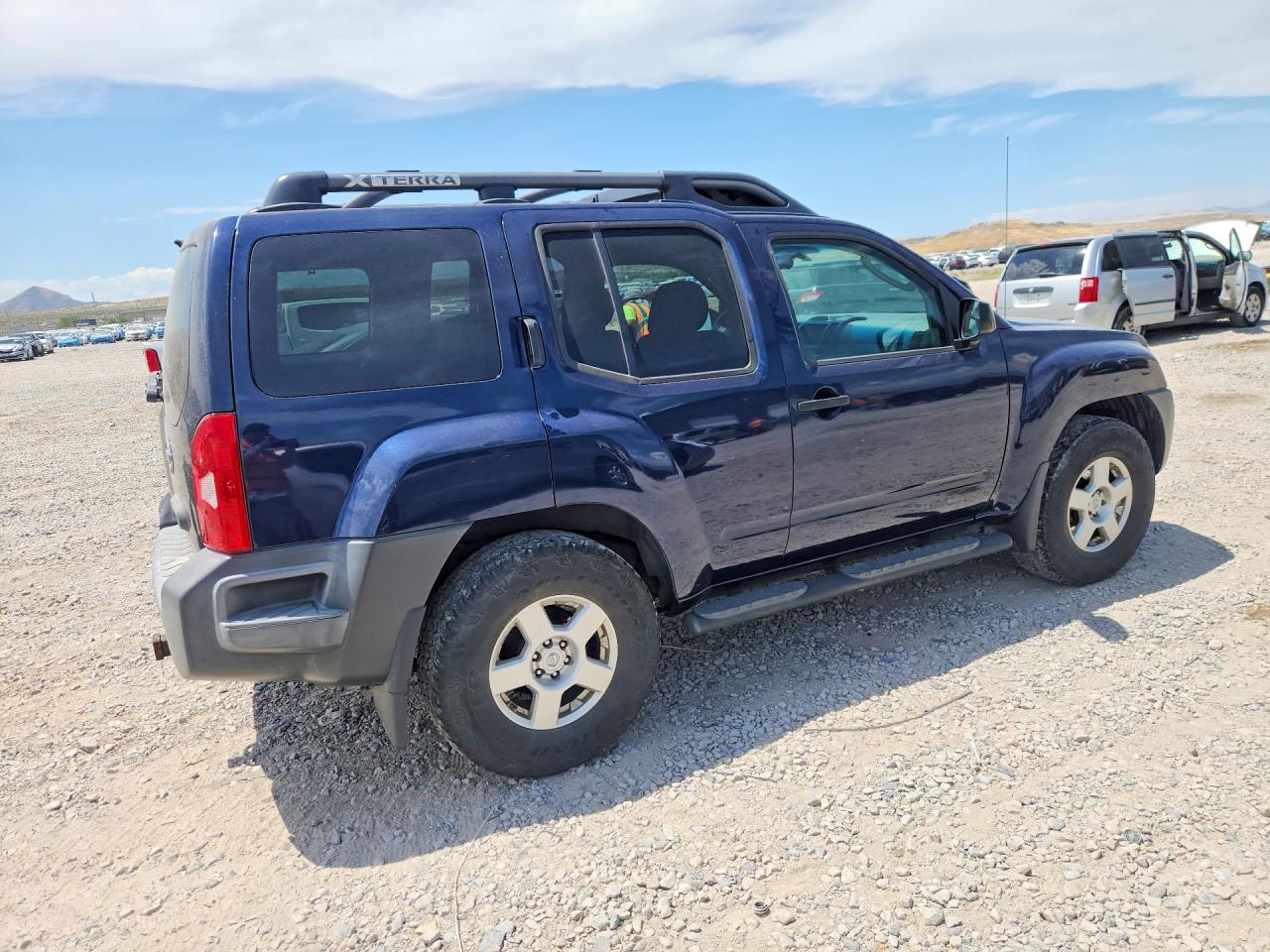 2008 Nissan Xterra X Синий vin: 5N1AN08W08C505038