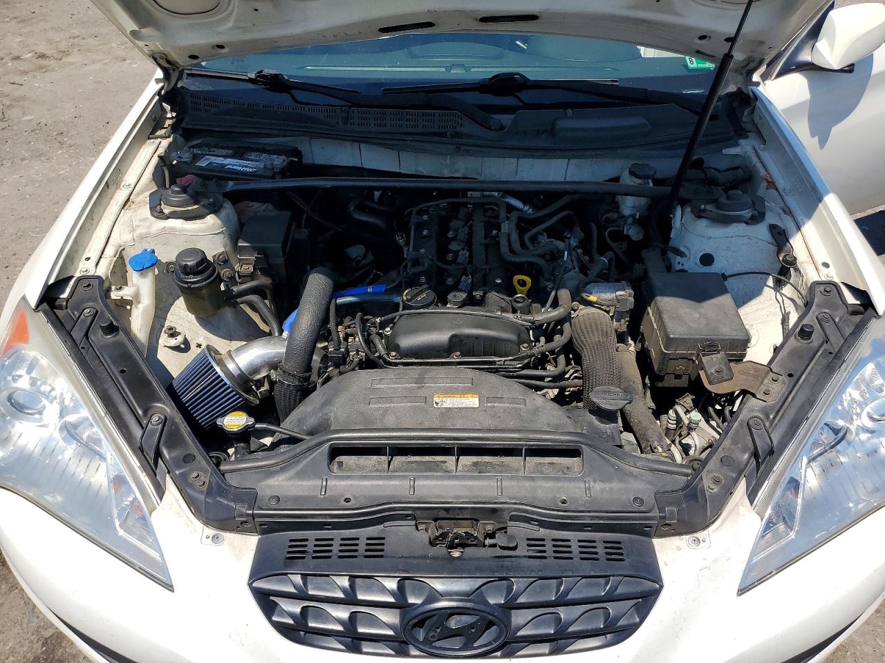 2011 Hyundai Genesis Coupe 2.0t Белый vin: KMHHT6KD9BU054613