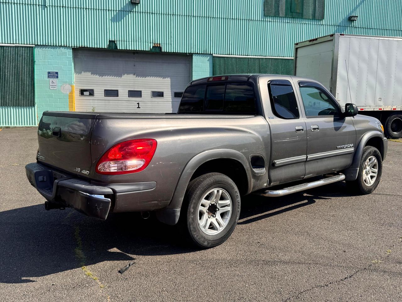 2003 Toyota Tundra Access Cab Sr5 Gray vin: 5TBBT44193S370867