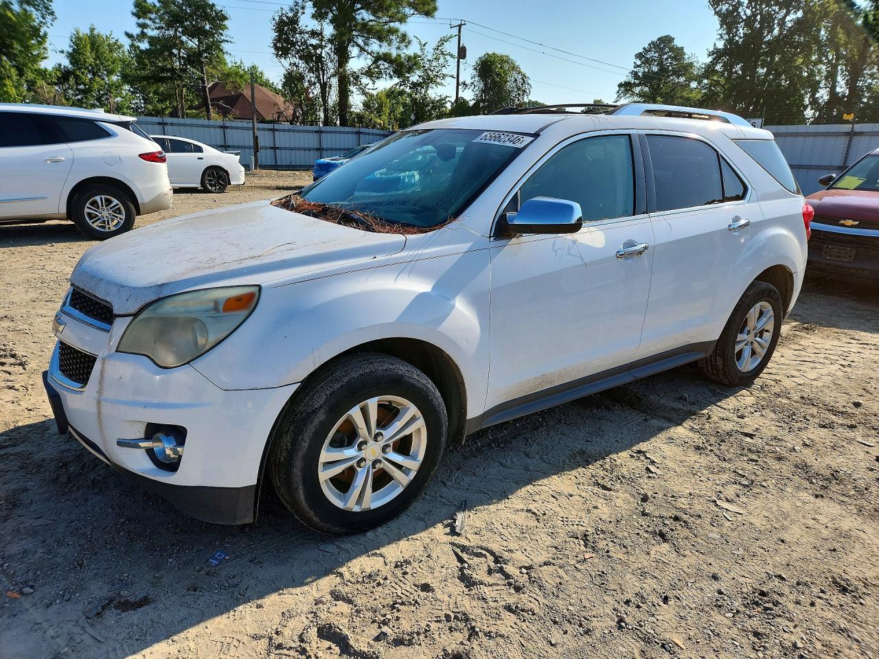 2011 Chevrolet Equinox Ltz Белый vin: 2CNFLGEC0B6385434