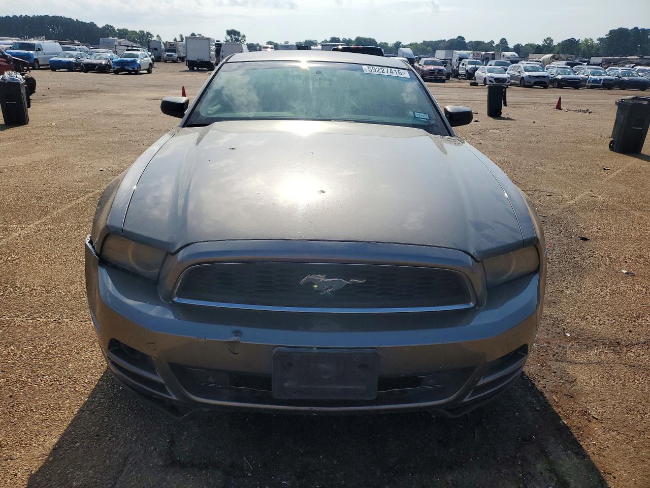 2014 Ford Mustang Gray vin: 1ZVBP8AM8E5316743
