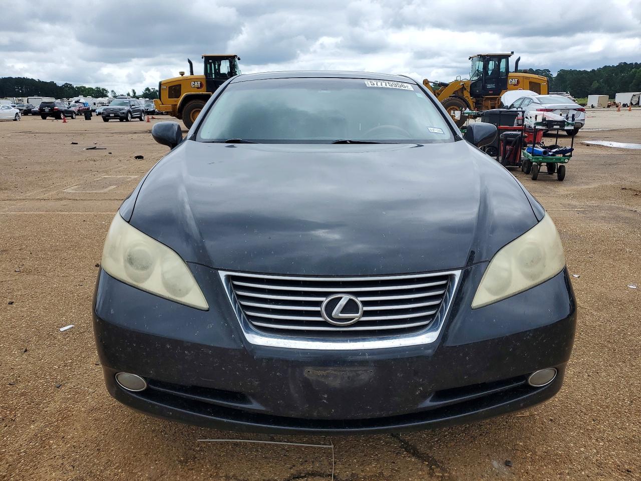2008 Lexus Es 350 Black vin: JTHBJ46G382220796