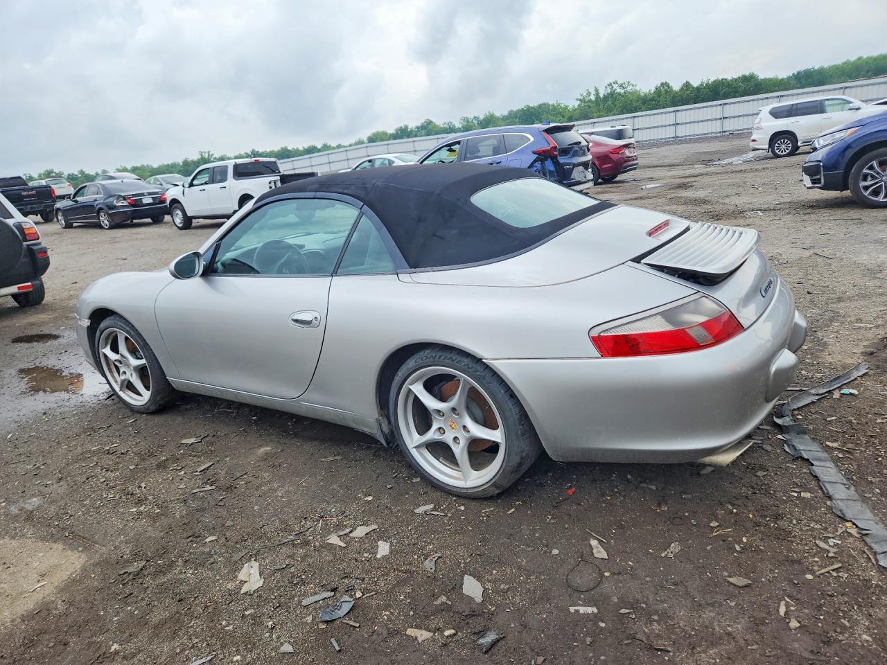 2003 Porsche 911 Carrera 2 Silver vin: WP0CA29903S652780