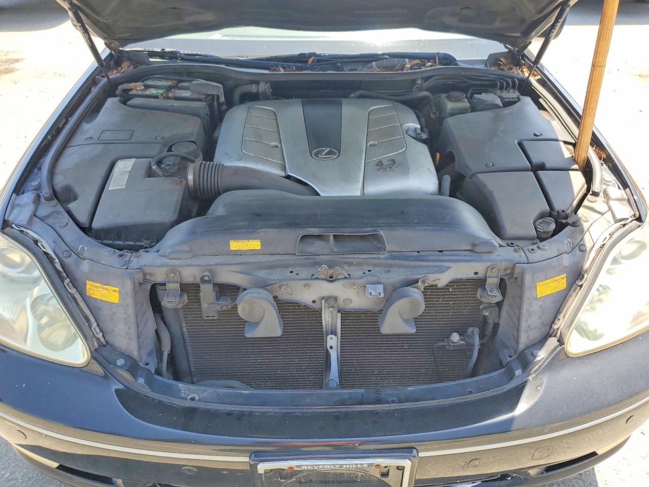 2004 Lexus Ls 430 Gray vin: JTHBN36F740167757