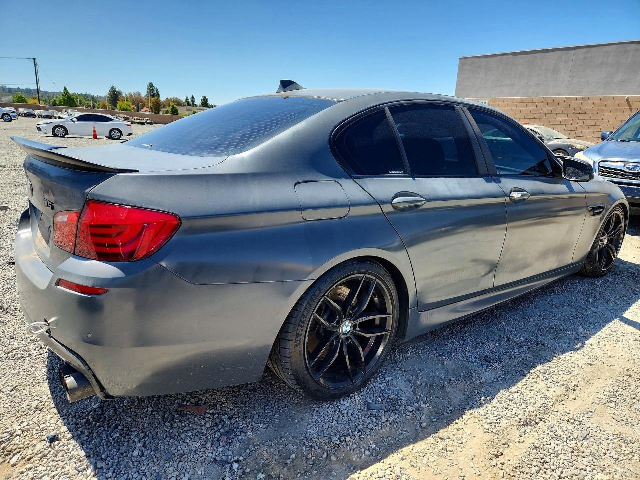 2011 Bmw 550 I Серый vin: WBAFR9C5XBC758325
