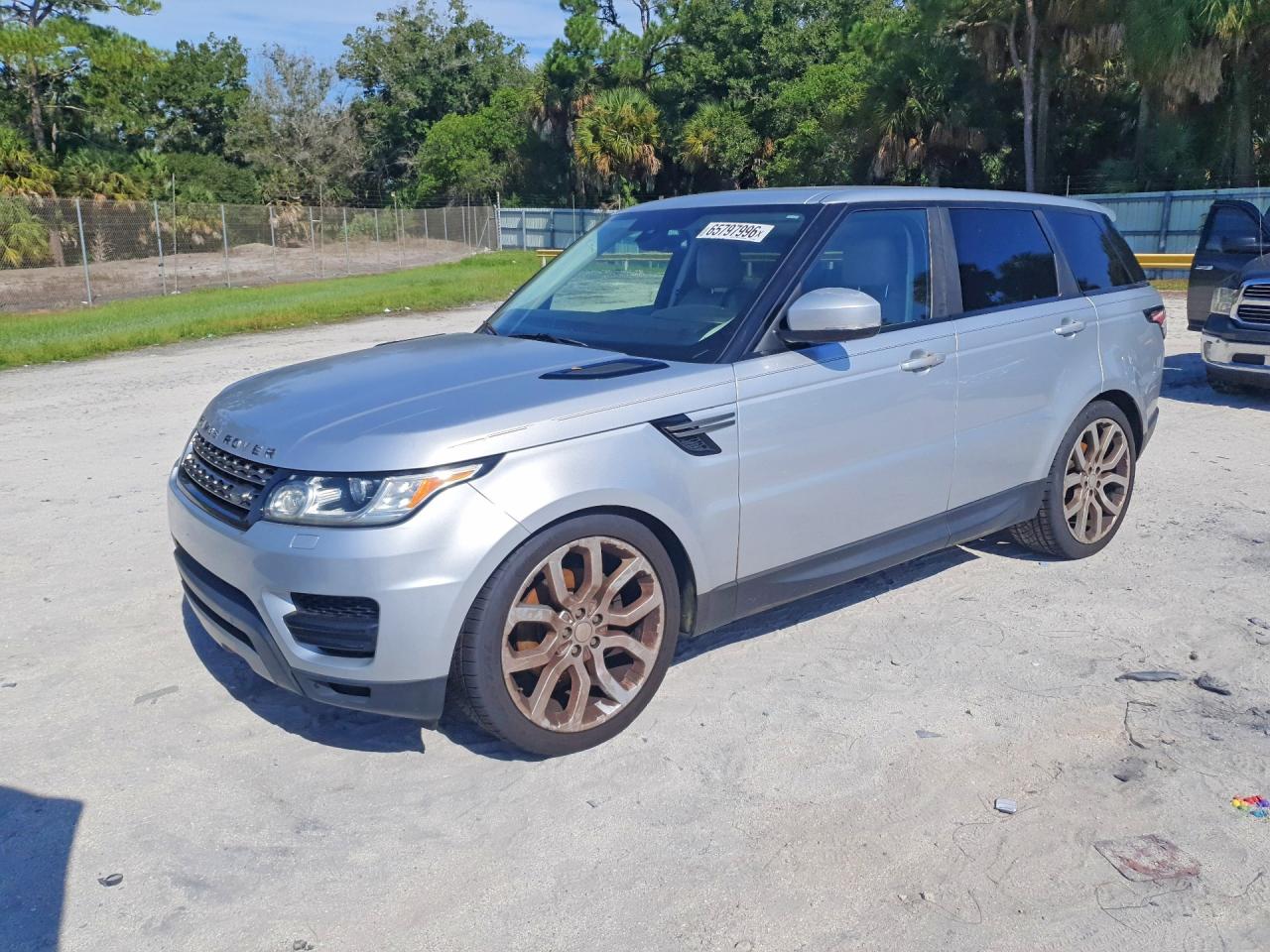 2014 Land Rover Range Rover Sport Se Silver vin: SALWG2WF9EA397909