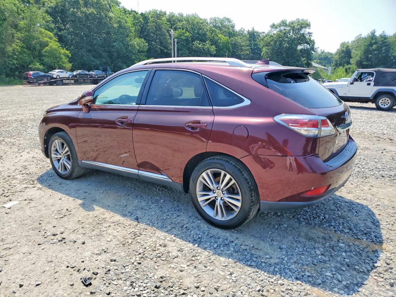 2015 Lexus Rx 350 Base Burgundy vin: 2T2BK1BA5FC265313