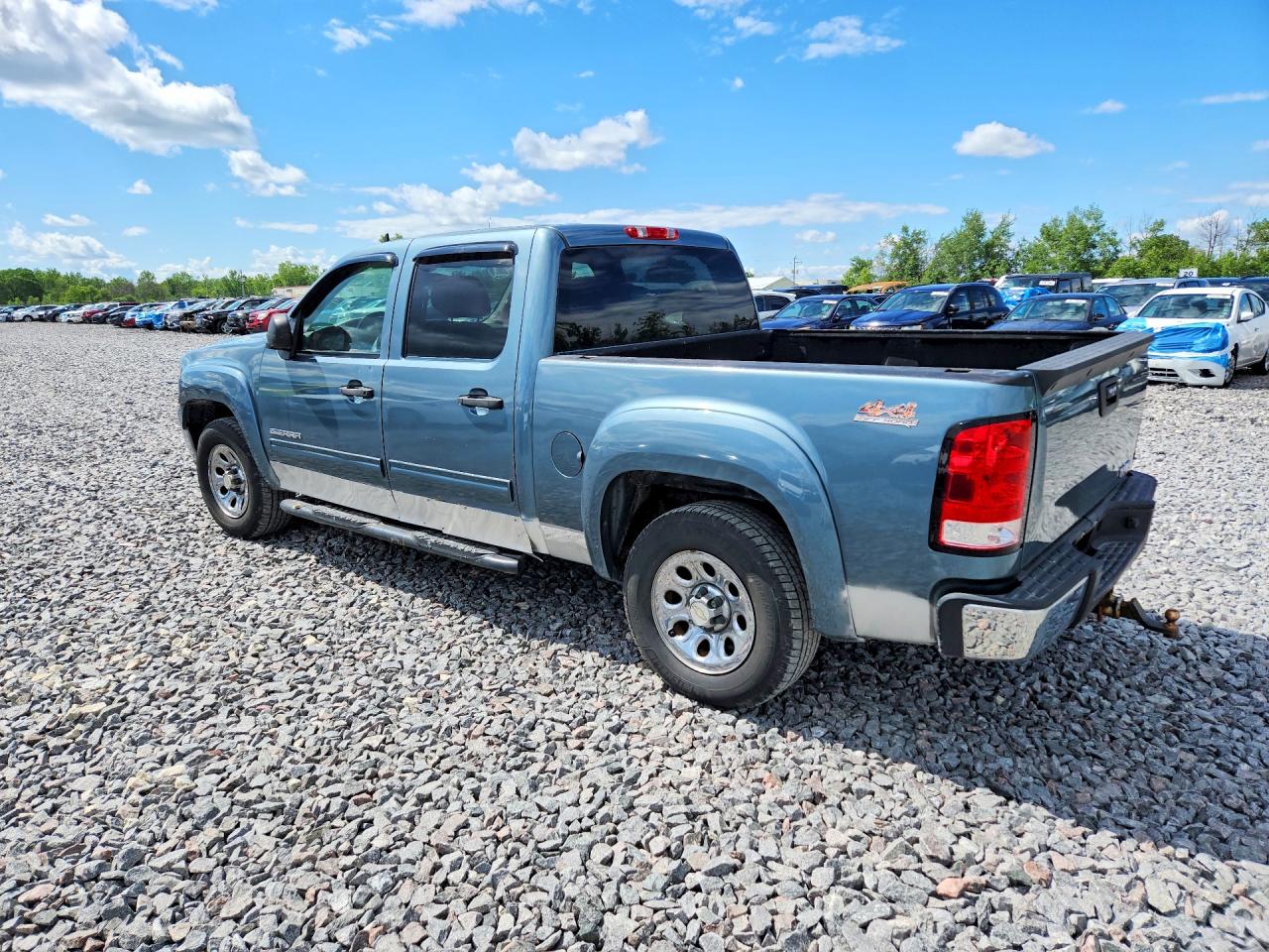 2010 Gmc Sierra K1500 Sl Blue vin: 3GTRKUEA6AG167177